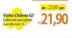 Atacadão Vinho chileno g7 oferta