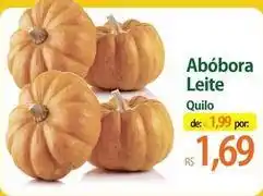 Atacadão Abóbora leite oferta