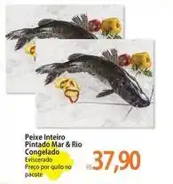 Atacadão Rio - peixe inteiro pintado mar & rio congelado oferta