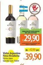 Atacadão Argentino - vinho rivadavia oferta