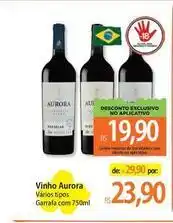 Atacadão Aurora - vinho oferta