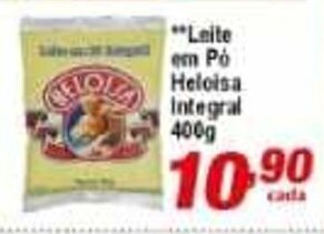 Ricoy Supermercados Leite em po Heloisa Integral 400g oferta