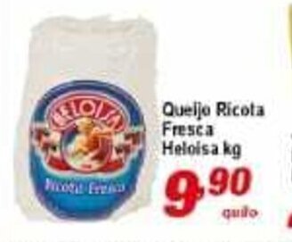 Ricoy Supermercados Queijo Ricota Fresca Heloisa 1kg oferta