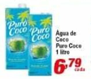 Ricoy Supermercados Agua de Coco Puro Coco 1L oferta