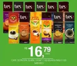DB Supermercados Sabores - cafe 3cor/sta clara oferta