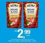 DB Supermercados Heinz - molho tradicional oferta