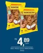 DB Supermercados Rancheiro - bisc rosq coco oferta