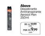 Drogal Above - desodorante antitranspirante aerosol men oferta