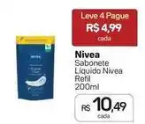 Drogal Nivea - sabonete líquido refil oferta