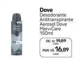 Drogal Dove - desodorante antitranspirante aerosol men+care oferta