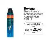 Drogal Rexona - desodorante antitranspirante aerosol men oferta