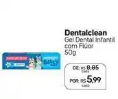 Drogal Dentalclean - gel dental infantil com flúor oferta