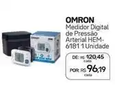 Drogal Omron - medidor digital de pressão arterial hem- 6181 1 unidade oferta