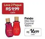 Drogal Paixão - oleo deo corporal oferta