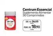 Drogal Centrum - suplemento alimentar 30 comprimidos oferta