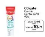 Drogal Colgate - creme dental total oferta