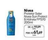 Drogal Nivea - protetor solar sun protect & hidrata fps70 oferta