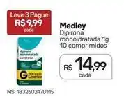 Drogal Medley - dipirona monoidratada oferta