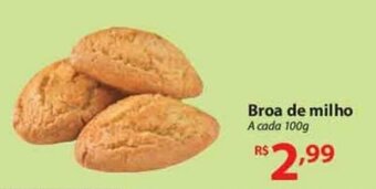 Super Bompreço Broa de milho 100g oferta
