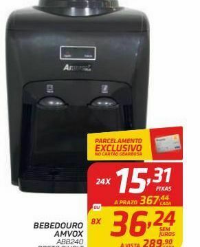 GBarbosa Bebedouro amvox oferta
