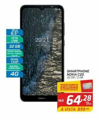 Smartphone nokia c20