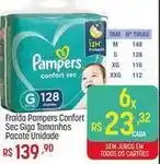 Muffato Pampers - fralda confort sec giga tamanhos pacote unidade oferta