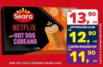 Seara - mini hot dog