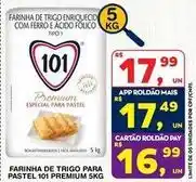 Roldão 101 - farinha de trigo enriquecid com ferro e acido folico oferta