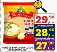 Roldão De la marie - pure de batata em flocos oferta