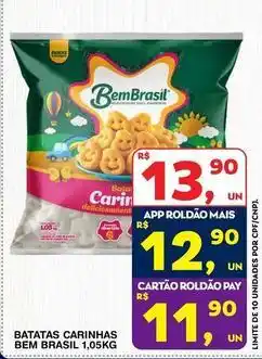 Roldão Bem brasil - batatas carinhas oferta