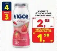 Roldão Vigor - iogurte liquido oferta