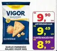 Roldão Vigor - queijo parmesão ralado oferta