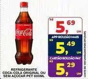Coca-cola - refrigerante original ou sem açúcar