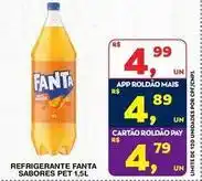 Roldão Fanta - refrigerante sabores oferta