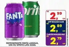 Roldão Fanta - refrigerante laranja oferta