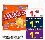 Roldão Assolan - esponja de la de aco oferta