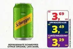 Roldão Schweppes - refrigerante citrus original oferta