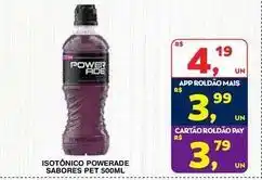 Roldão Power - isotonico ade sabores oferta