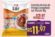 Muffato Lar - coxinha da asa de frango congelada oferta