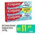 Muffato Colgate - kit creme dental oferta