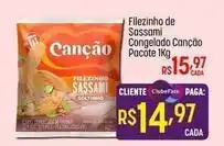 Muffato Canção - filezinho de sassami congelado oferta