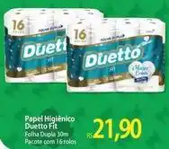 Duetto - papel higiênico fit