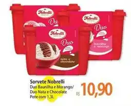 Atacadão Nobrelli - sorvete oferta