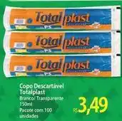 Atacadão Pacote - copo descartável totalplast oferta