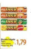 Atacadão Tuc's - biscoito salgado oferta