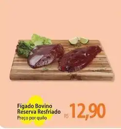 Atacadão Bovino - fígado bovino reserva resfriado oferta