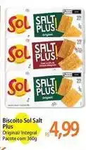 Atacadão Sol - biscoito salt oferta