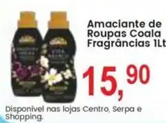Federzoni Supermercados Amaciante de Roupas Coala Fragrâncias oferta