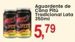Federzoni Supermercados Aguardente de Cana Pitú Tradicional Lata oferta
