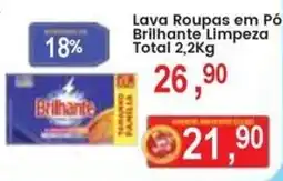 Federzoni Supermercados Lava Roupas em Pó Brilhante Limpeza oferta